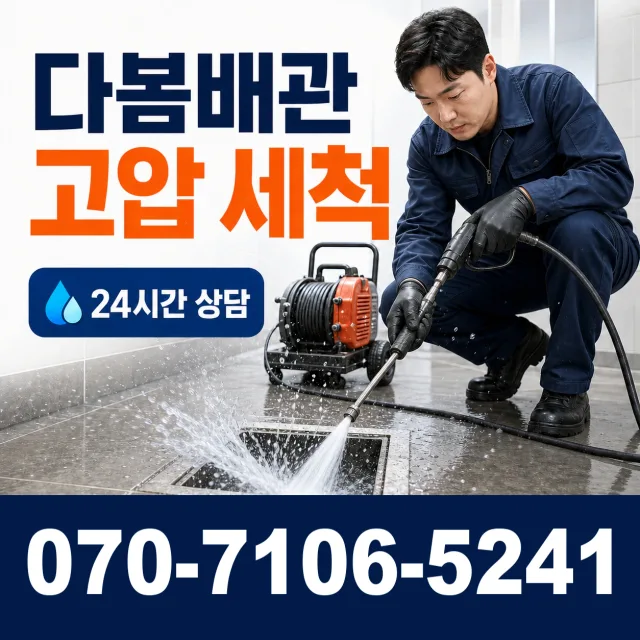 광주시 태령동 배수관청소 상담 이미지 4